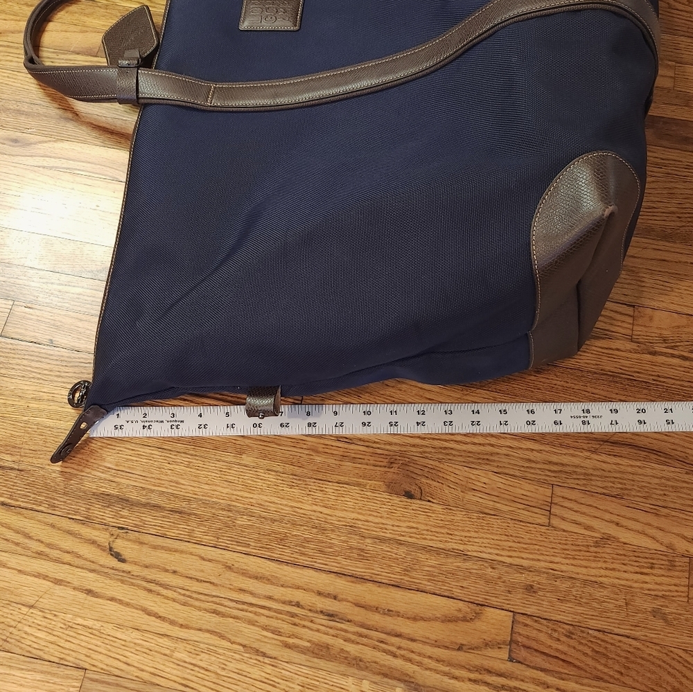 Longchamp Boxford Travel Duffle Bag XL Blue - Picture 12 of 14